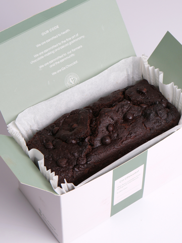 Banana Chocolate Cake - Gluten-Free, Refined Sugar-Free, Nut-Free, Diabetic-Friendly - Co Chocolat - Finally, Truly Healthy Chocolates